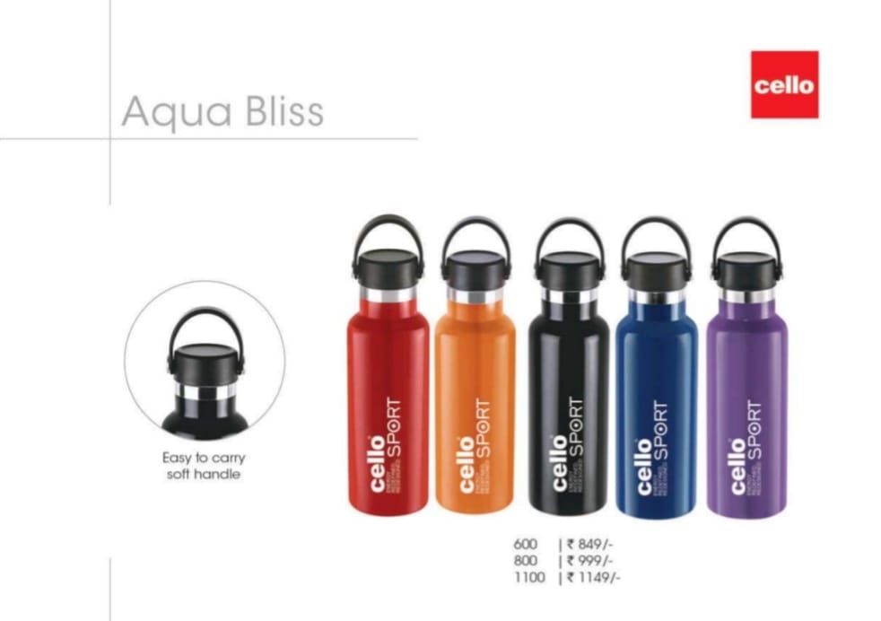 cello aqua bliss bottle